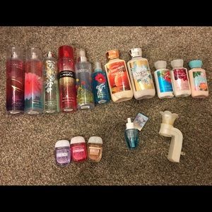 LOTS OF BATH AND BODY WORKS